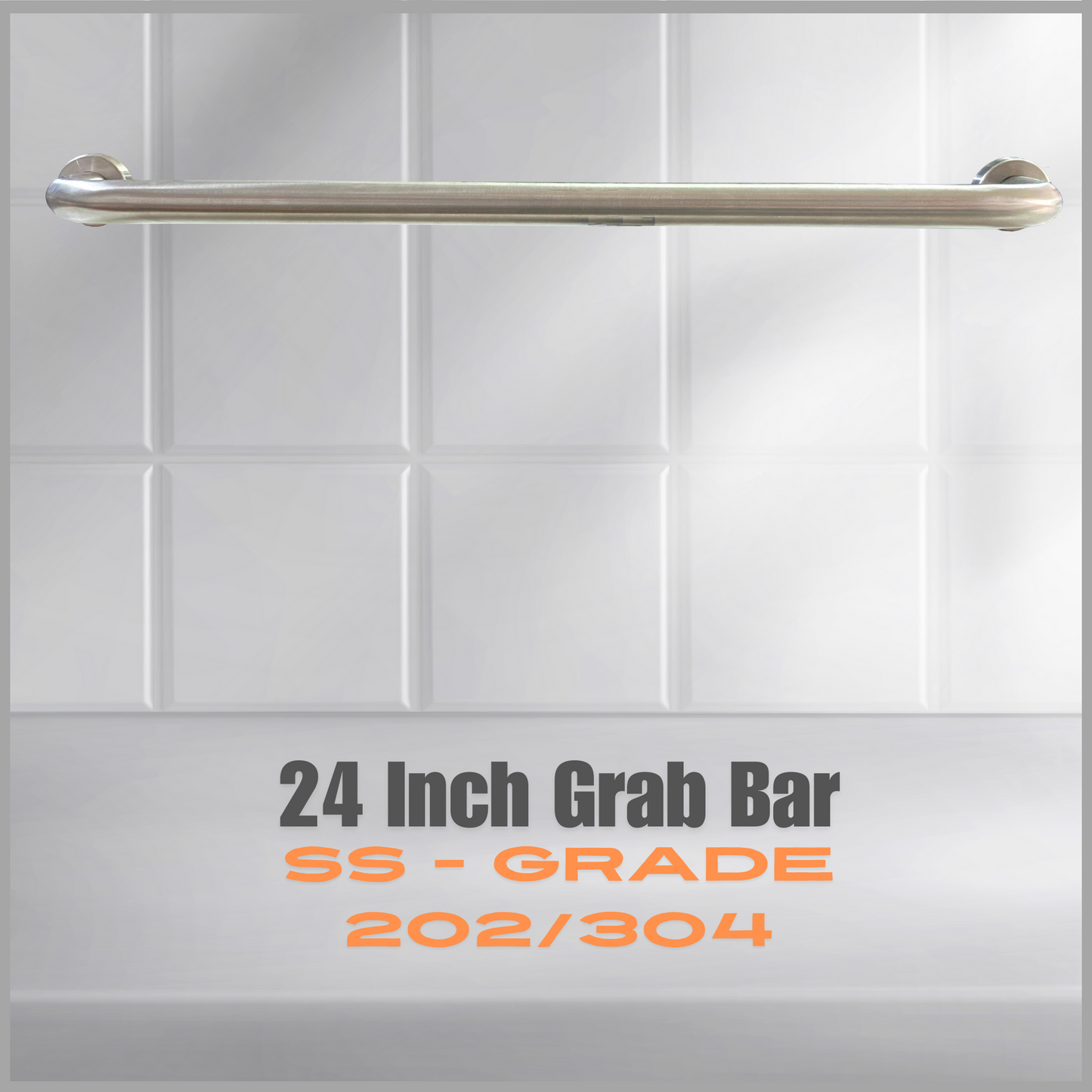 Stainless Steel Grab Bar 24 Inch