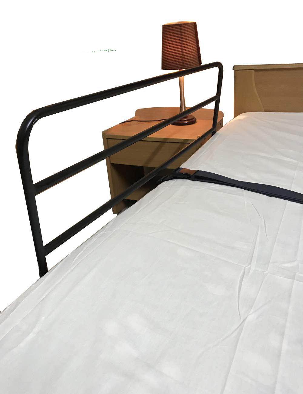 Bed Side Safety Rail Guard/Protector For Adults/Seniors - Black