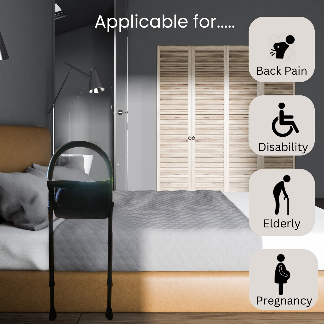 Adjustable Bed Side Safety Rail Guard Protector