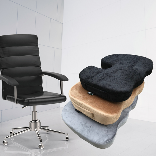Orthopedic Coccyx Foam Seat Cushion for Sciatica, Tailbone and Back Pain Relief