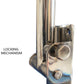 Stainless Steel Wall Mounted Swing-up Toilet Grab Bar Rails 24 Inch