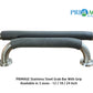 Stainless Steel Bathroom Safety Grab Bar with Anti-Slip Grip, 24 Inch Length