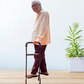 Side Walker & Self Standing Cane with Adjustable Height & Anti-Slip Grips
